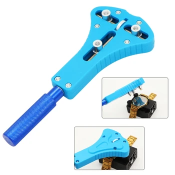 

Adjustable Three-Jaw Remover High Quality Watch Back Case Opener Battery Replacement Back Cover Opening Table Repair
