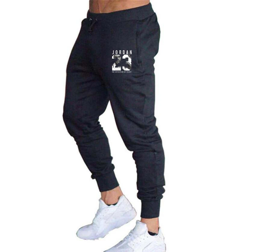 Men Casual Sweatpants Fitness Side Stripe Men's Sportswear Joggers Pants Cotton New Male Gyms Trousers Pantalones Hombre - Цвет: 4
