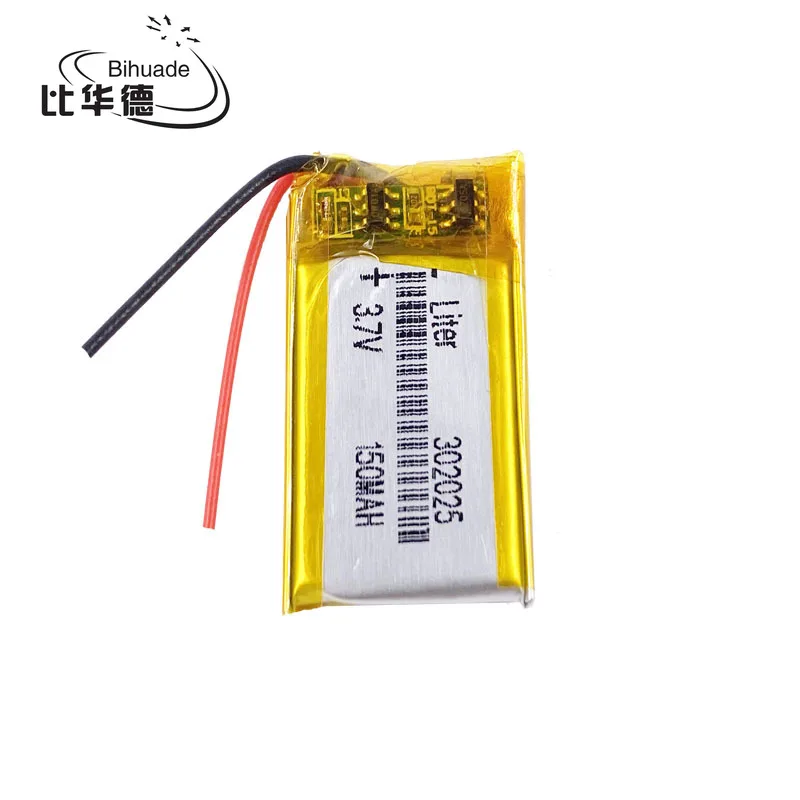 3.7V 150mAh 30 Lithium Polymer Li-Po li ion Rechargeable Battery cells For Mp3 MP4 MP5 GPS PSP mobile bluetooth