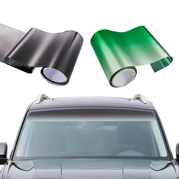 

150*20CM PVC Windshield Banner Strip Racing Stripe Sticker Window Car Sun Visor Decorative Stickers Sunscreen Sticker Blank