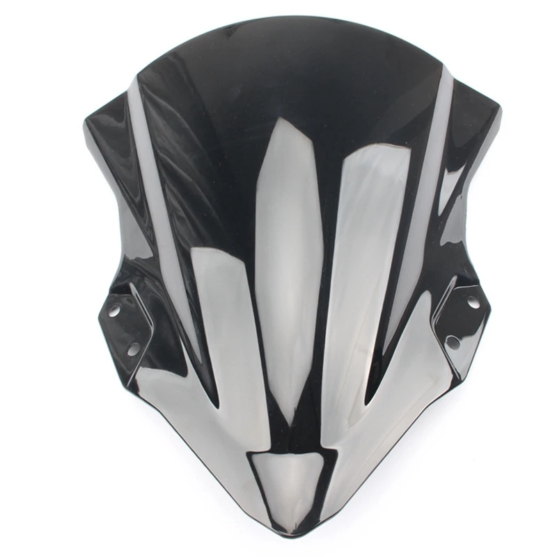 

Motorcycle Windshield Windscreen Screen Bracket for Kawasaki Ex400 Ninja 400 2018-2019 Black