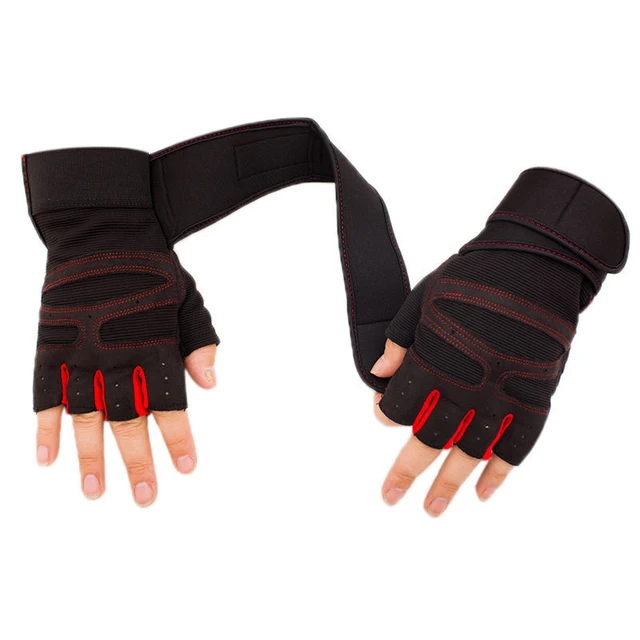 Guantes de gimnasio para hombre y mujer, manoplas deportivas para  levantamiento de pesas, entrenamiento de culturismo