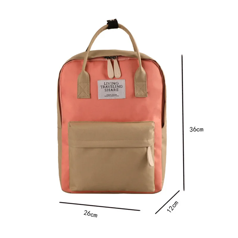 Нейлоновый женский рюкзак, хит цвета, рюкзаки для отдыха, школьная сумка для девочек-подростков, милый рюкзак для путешествий, рюкзак для ноутбука, mochila feminina
