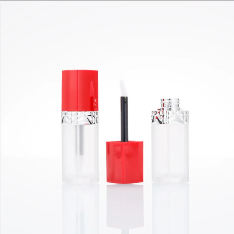 

10pcs 4.5ml Lip Gloss Tubes,Empty Lip Balm Bottle,Frosted Lipstick Cosmetic Packing Container,Plastic Refillable Lipgloss Bottle