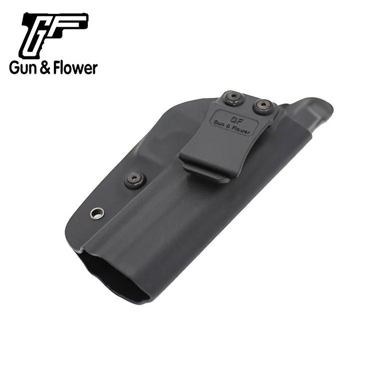 Gun&Flower HK VP9 Pistol IWB Kydex Case Cover Duty Gear Concealment Handgun Holster Right Hand Black