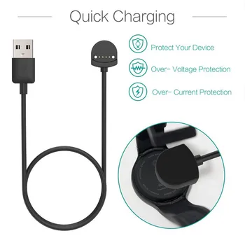 

USB Plug Smartwatch Quick Charging Cable Portable Charger Adapter Cord For Ticwatch E/S Smartwatch Charger Accessories +