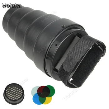 

Studio Top Conical Snoot Photo Color Filters Honeycomb Set For Speedlight External Beam Light Flash accessories CD50 T10