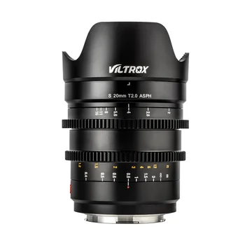 

VILTROX S 20mm T2.0 ASPH Large Aperture Manual Focus Full Frame Prime Film Lens for L-Mount Camera Leica SL SL2 Lumix S1 S1R S1H