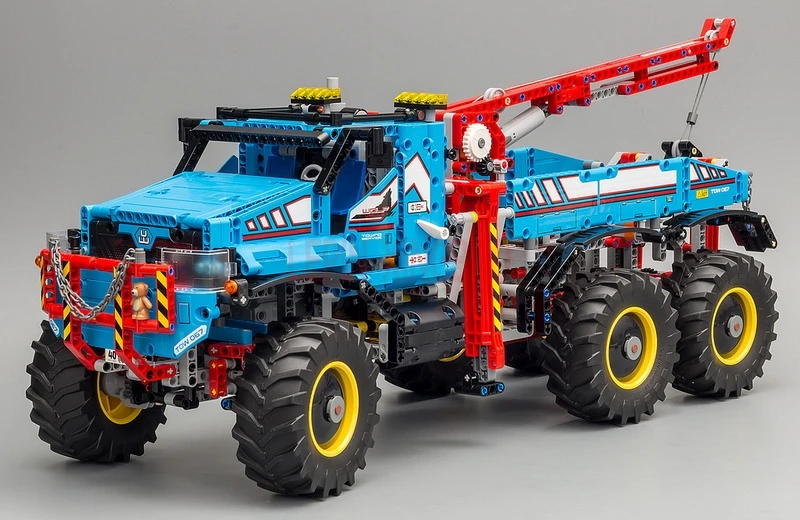 LP 20056 Technic наборы The Ultimate All Terrain 6X6 Дистанционное управление грузовик набор строительных блоков Кирпичи LPings игрушки Клон 42070