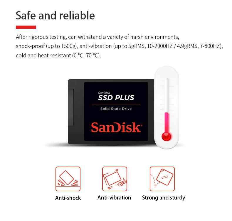 100% Sandisk SSD Plus 480GB 240GB 120GB SATA III 2.5" laptop notebook solid state disk SSD Internal Solid State Hard Drive Disk 2.5 internal ssd