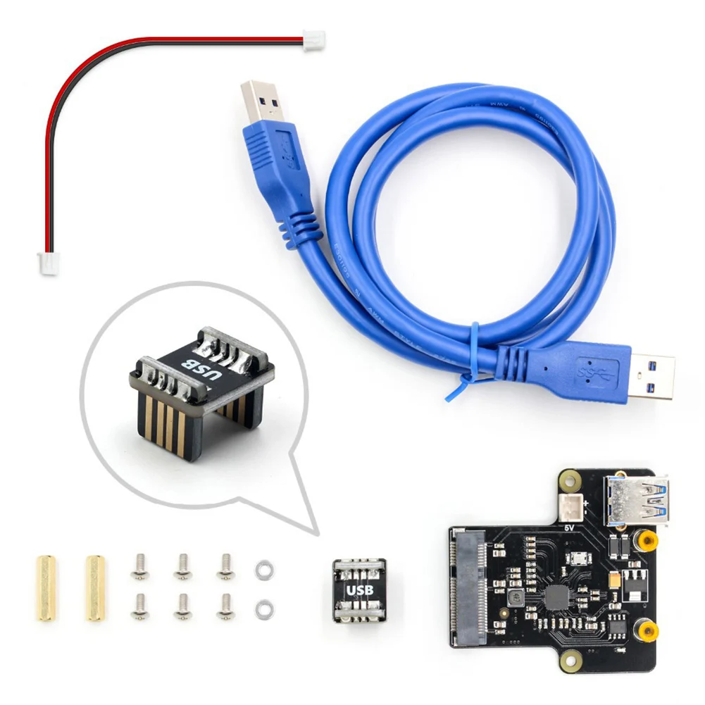 X850 Замена MSATA SSD компьютерная часть PCB интегральные схемы диск плата расширения аксессуары для хранения Raspberry Pi 3B