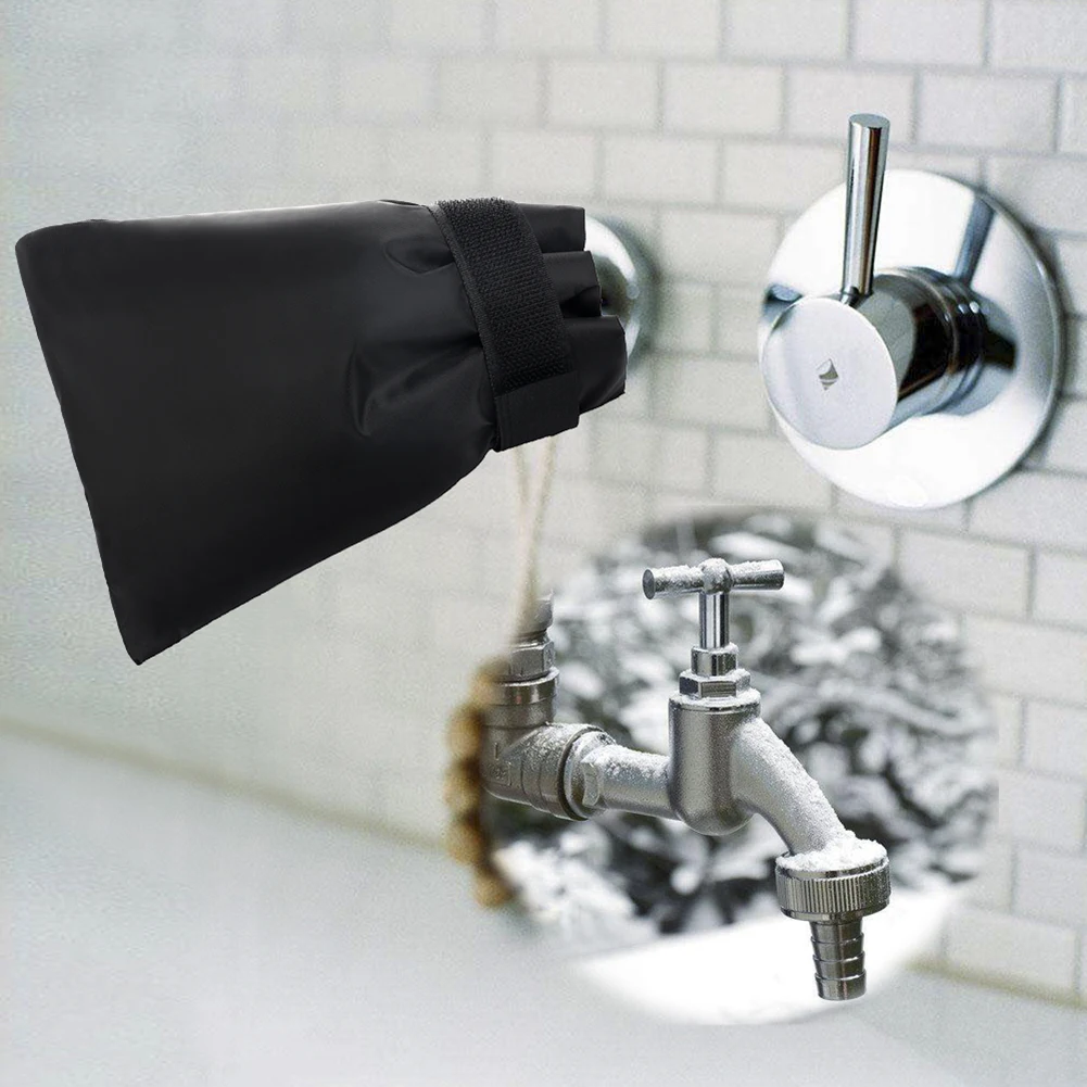 

Winter Garden Frostproof Faucet Covers Outdoor Faucet Water Sprinkle Valve Insulation Wrap Tap Protector for Gardening Supplies