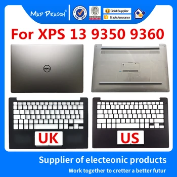 

new original US UK version black Palmrest Upper Cover Case For Dell XPS13 9350 9360 43WXK 043WXK NXHVX 0NXHVX PHF36 0PHF36