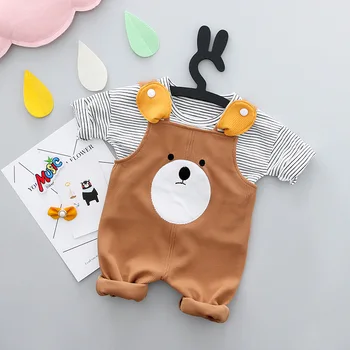 

HYLKIDHUOSE Toddler Boys Girls Clothes Suits Spring Autumn Infant Clothing Sets Stripe Tops Pants Kids Child Casual Clothes