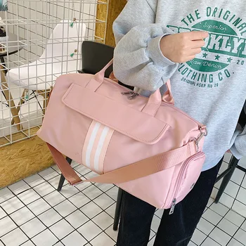 

Travel bag fitness bag female models portable design travel bag large capacity storage waterproof sports bag