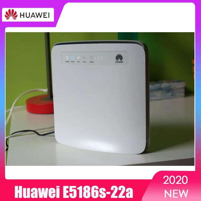 

Unlocked Huawei E5186s-22a 4G LTE Cat6 300Mbps Wireless Router Plus 2Pcs Antenna
