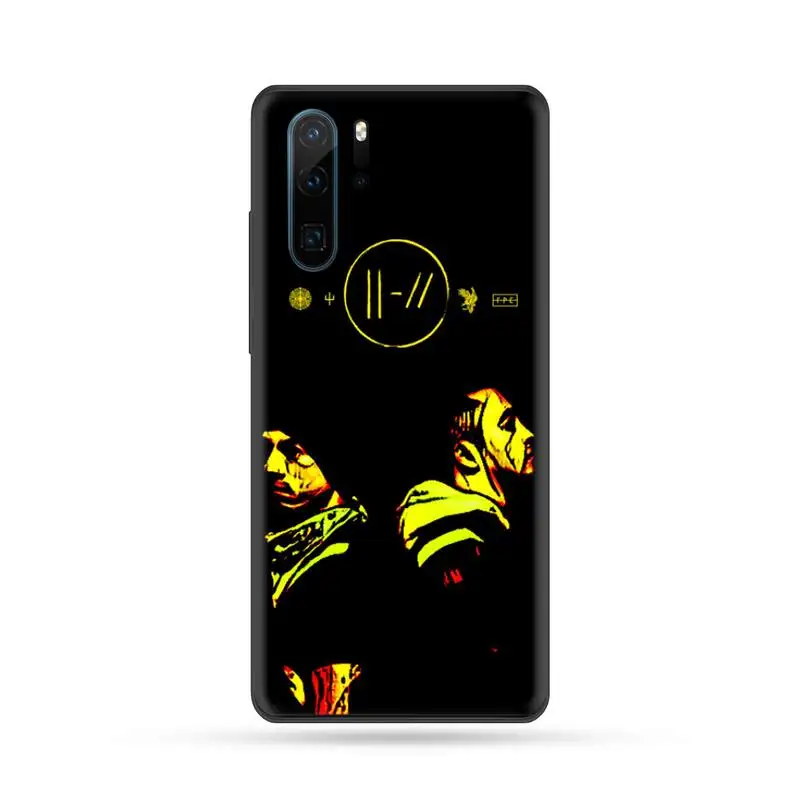 huawei pu case twenty one pilots Phone Case Funda For Huawei P9 P10 P20 P30 Lite 2016 2017 2019 plus pro P smart Huawei dustproof case Cases For Huawei