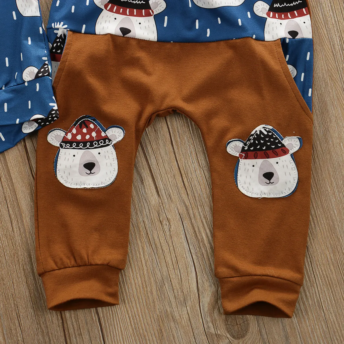 Хлопковый топ с длинными рукавами для новорожденных мальчиков 0-24 месяцев, штаны, леггинсы, зимняя одежда