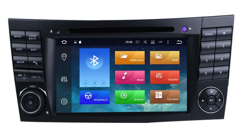 Clearance Android 9.0 Octa Cores Car DVD For Mercedes Benz E-Class/W211 E200 E220 E240 E350 E280 E300 With 3G/4G WIFI Radio GPS Carplay 8