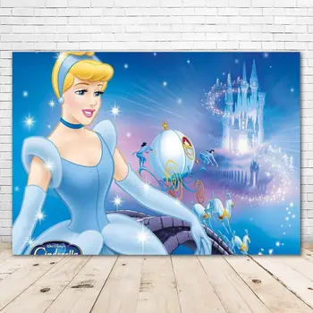 

Pincess Backdrops for Photography 7x5 Fairytale Castle Magical Witch Happy Birthday Background Banner for Girls Parties Custom