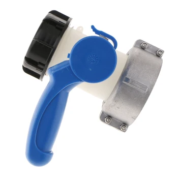 

PLastic IBC Tank Tap Adapter (DN40, 62mm Thread) Connector Replacement Valve Fitting Parts