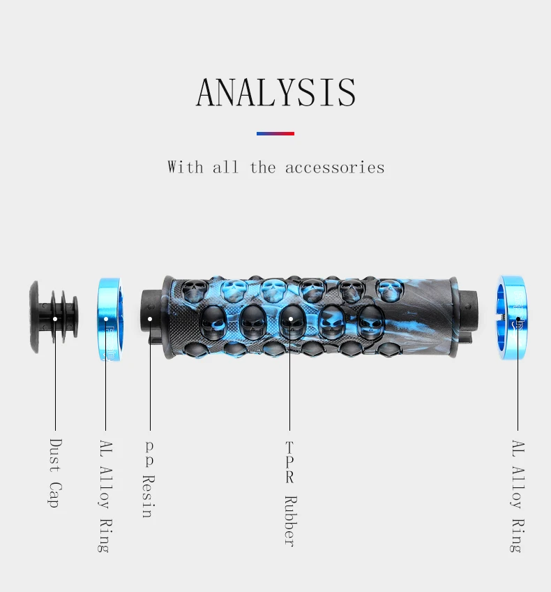 Propalm велосипедные ручки, противоскользящие, удобные, резиновые, велосипедные ручки, ручки, замок-на горной дороге, велосипедные ручки, ручки для езды на велосипеде