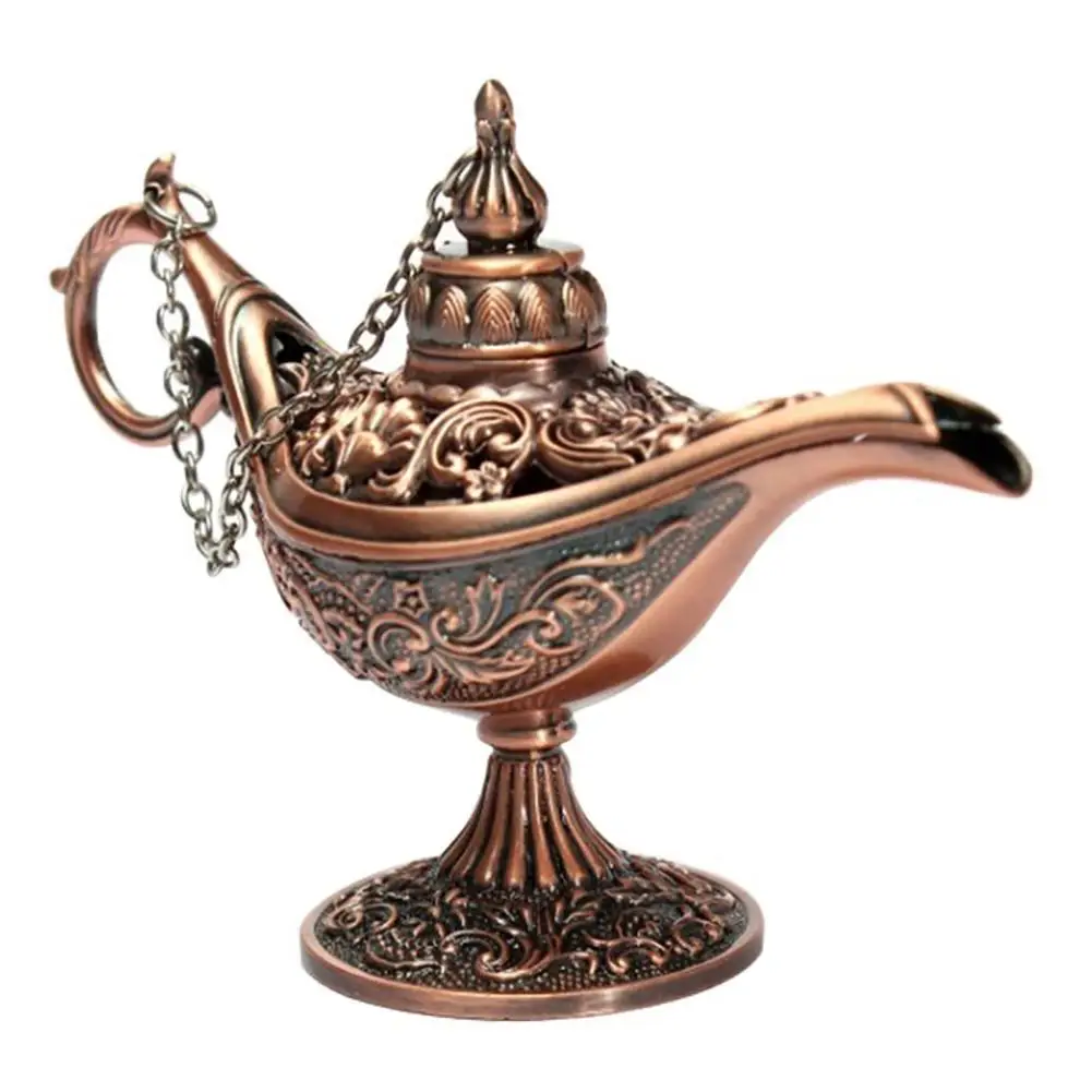 Винтажная лампа Aladdin чайный горшок из цинкового сплава офисный домашний