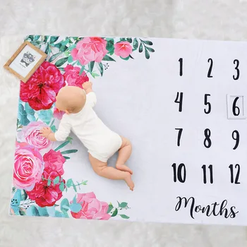 

Baby Blanket Elaborate Manufacture Prolonged Durable Newborns Wings Monthly Photo Props Background Cloth Flannel Wrap