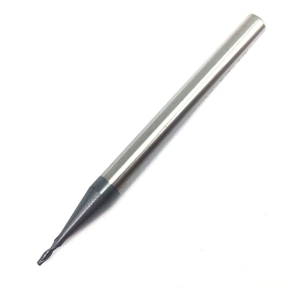 1PCS HRC50 1.0XD4X50L 2Flute Endmills Alloy Carbide Tungsten Steel Milling Cutter Milling Tools End Mill Solid Carbide Endmill