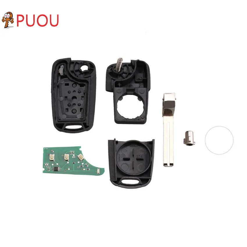 3 кнопки складной пульт дистанционного ключа для hyundai Fob 433 МГц Elantra 2010 2011 2012 2013 чип ID46