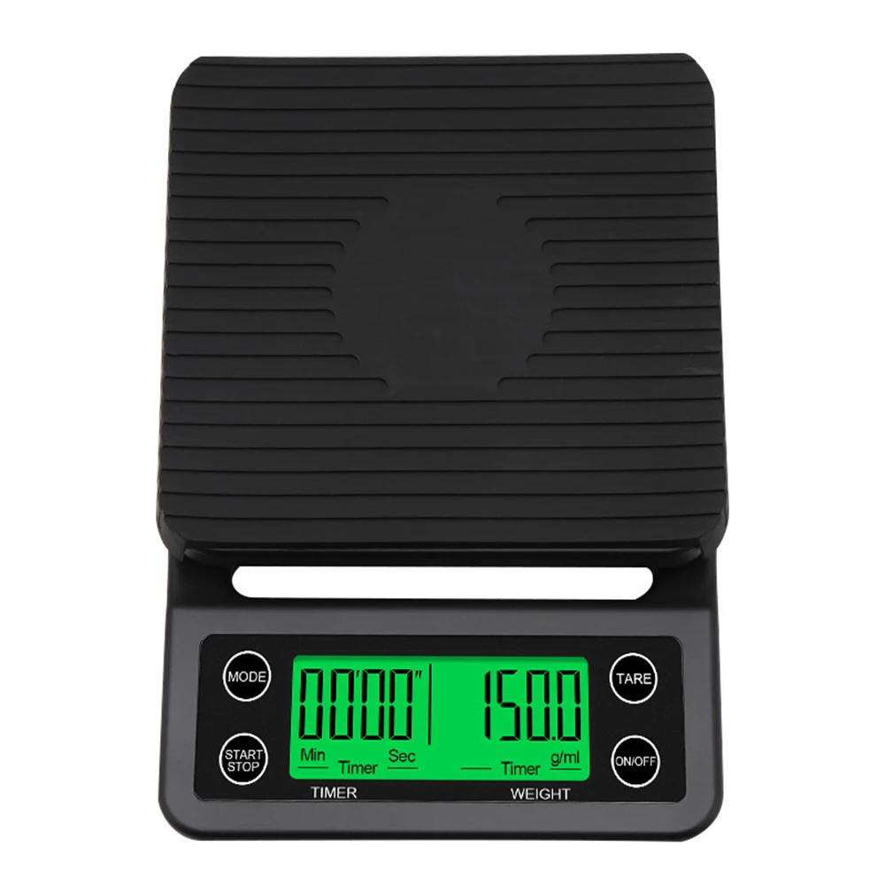 High Precision LCD Coffee Scale - 3-5kg, 0.1g - Timer – StepUp Coffee