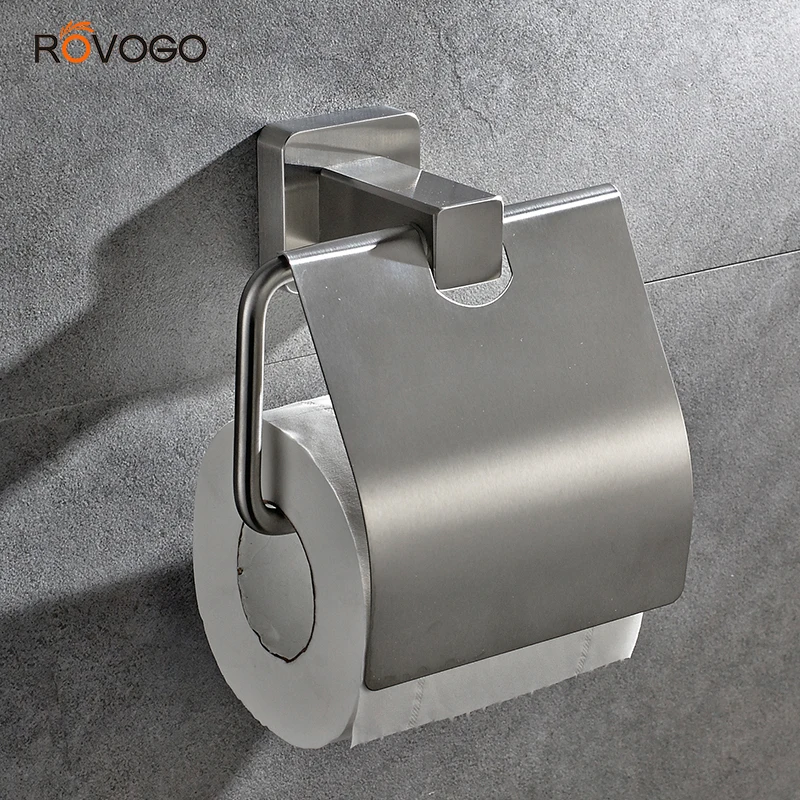 Держатель ROVOGO для туалетной бумаги держатель рулона из нержавеющей стали с