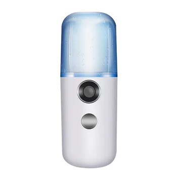

Facial Steamer Mist Sprayer Humidifier Skin Care Home Office Mini Silent Moisturizing Atomization 30ml Nebulizer Portable Handy