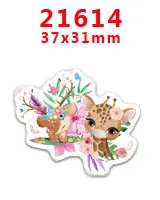 21614 30 шт мультфильм плоское украшение из смолы PR 21028 - Цвет: 21614