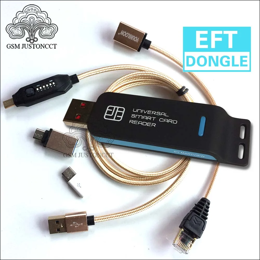 Usb-ключ Martview EFT Key + кабель UMF все в 1 для разблокировки и ремонта смартфонов |