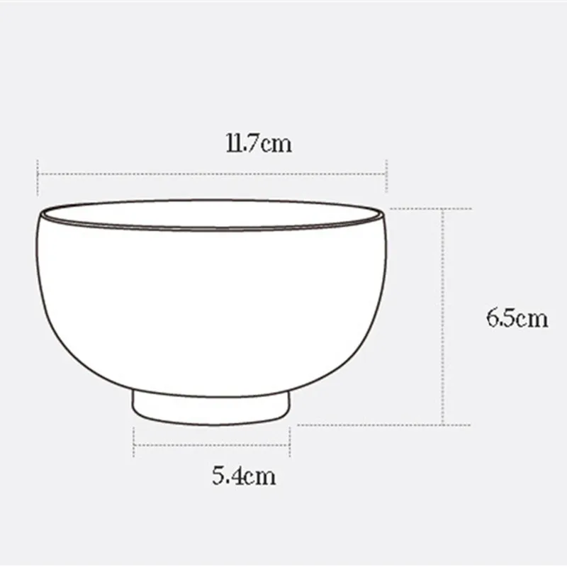 Mongolian style Wooden Bowl Mongolia Soup Salad Rice Noodle Bowls Ethnic Style Natural Wood Kids Original Wood Bowl Tableware