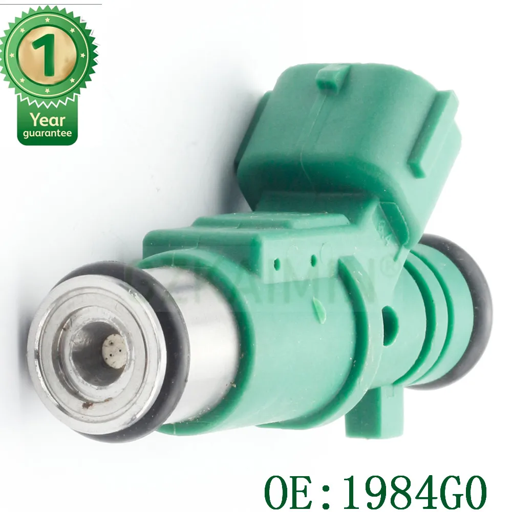 Набор 4 фирменных новых Топливная форсунка для CITROEN C3 PEUGEOT 206 1984G0 9655833580 01F-023 348002 01F023 км