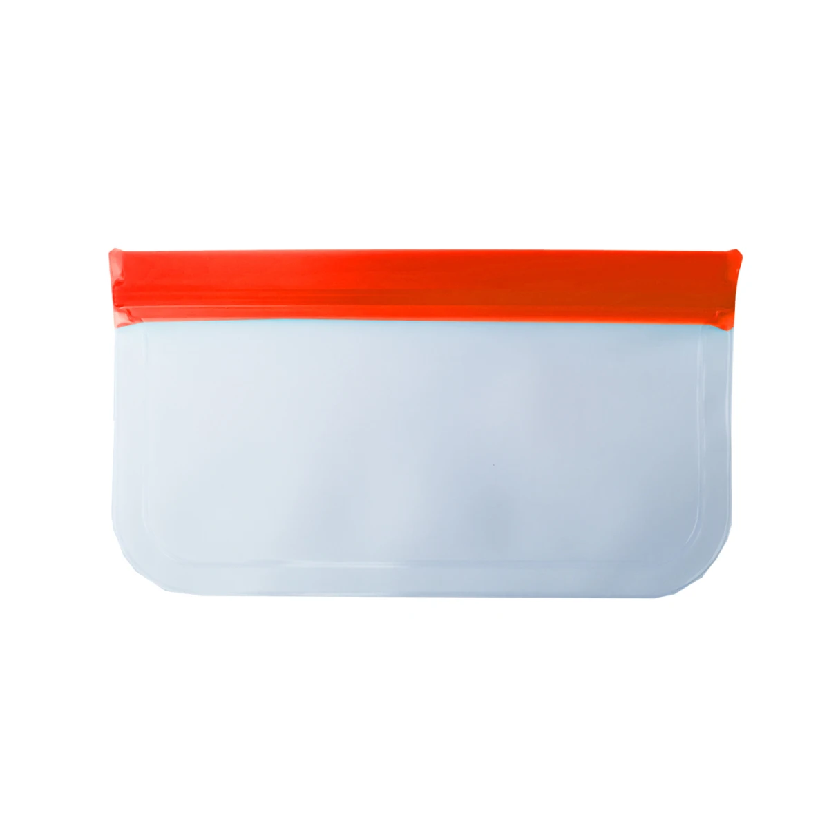 21.5x12cm red Многоразовые силиконовые пакеты для хранения продуктов, пакеты для морозильника, пакеты для обслуживания закусок, хлеба, бекона, рыбы, мяса, курицы - Цвет: 21.5x12cm red