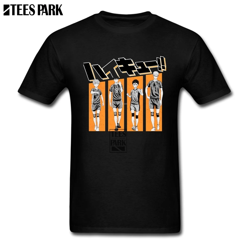 90s Short Sleeve Tshirt Big Size Haikyuu Anime Vintage Funny T Shirts Man O-Neck T-Shirt Classical Men Going Cheap | Мужская одежда