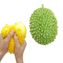 Durian reliever pressão ferramenta mágica amassar feliz queda descompressão divertido vent bola fidget brinquedos squishy stress reliever brinquedos