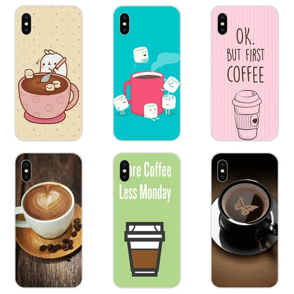 Мягкие прозрачные чехлы Art Love Coffee Tea для Huawei Nova 2 V20 Y3II Y5 Y5II Y6 Y6II Y7 Y9 G8 G9 GR3 GR5 GX8 Prime 2018