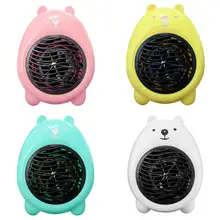 Мини бытовой обогреватель милый мультфильм электрический горячий воздух воздуходувка комнатное Отопление