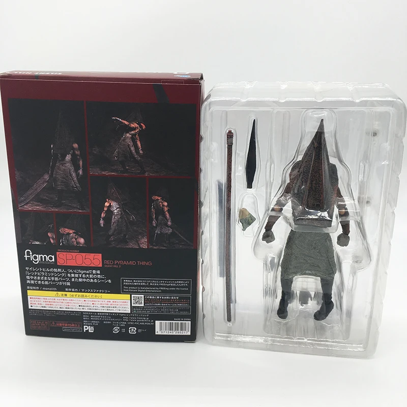 Figma Sp 055 Silent Hill 2 Красная фигурка пирамиды голова пузырька медсестра 061 игрушка на