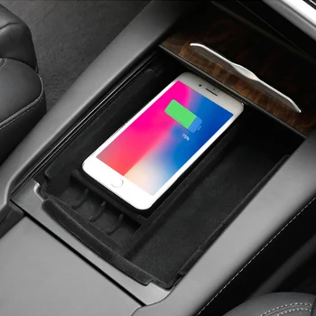 

Modification Suitable for Tesla Model S X wireless charging storage box storage box storage box interior modification