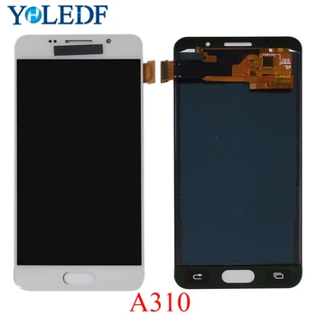 

Tested LCD For Samsung Galaxy A3 2016 A310 A310F A310H A310M Display Digitizer LCD Touch Screen Assembly with Brightness Control