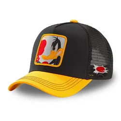 Unisex High-Quality Anime Cartoon Patch Baseball Cap - 54cm-58cm (DUCK Yellow)