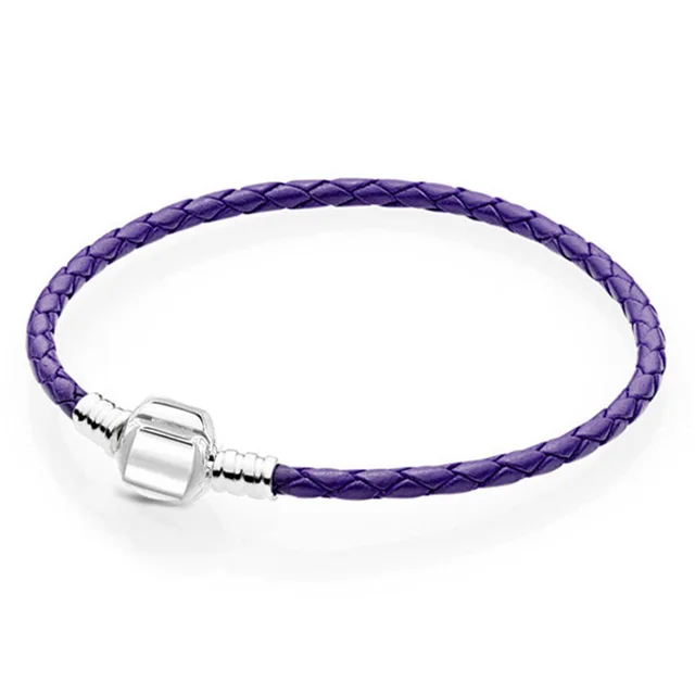 Boosbiy Silver Plated Cute Owl Snake Chain Charm Bracelet For Women Fashion Brand Bracelets DIY Jewelry Gift Making SC24