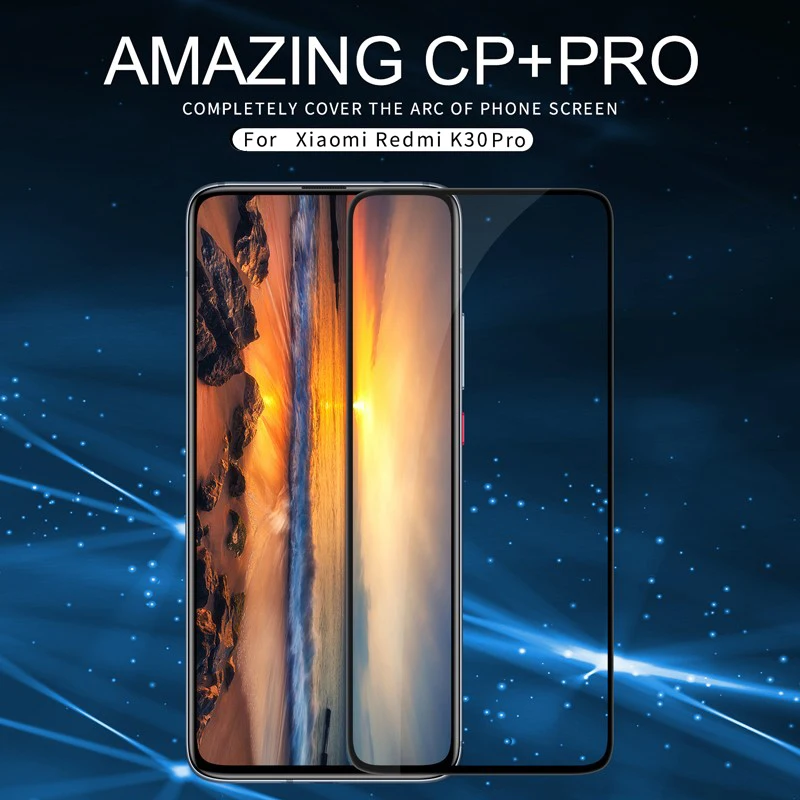 Защитная пленка Nillkin для экрана Xiaomi Redmi K30 Pro и K20 5G Poco X2 Mi 9T из закаленного стекла CP +