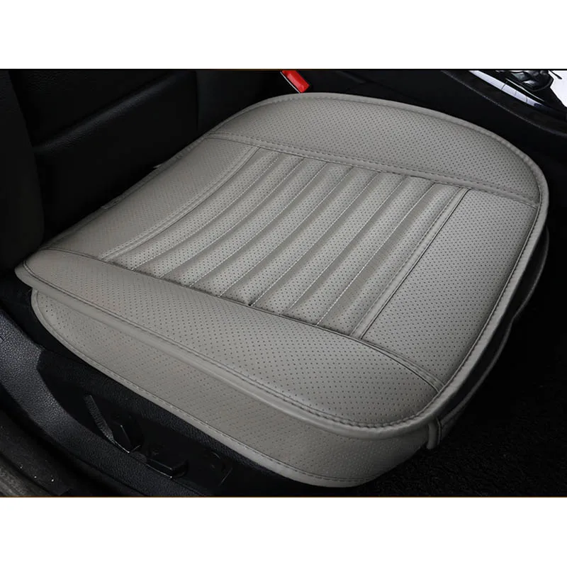 

Car Seat Cover Cushion Bamboo Charcoal Single Driver Auto Cushions Protector Pad Universal Size For Suv or saloon car