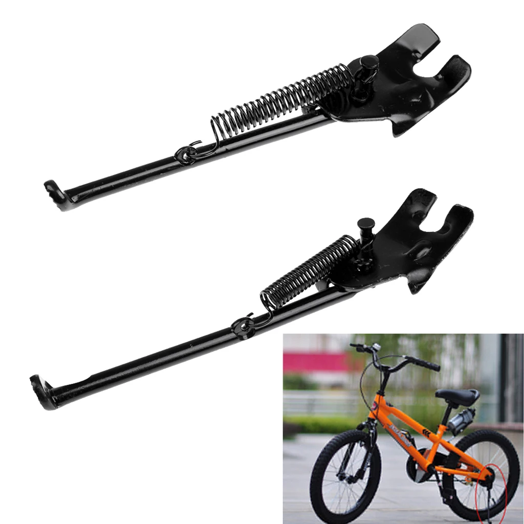 2 шт. Kickstand для 1" 16" BMX велосипед Детский Молодежный задний мост Крепление черный